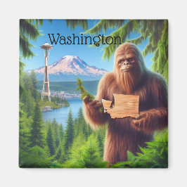 Sasquatch Washington Souvenir Reisegeschenk Magnet