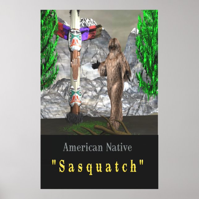 Sasquatchposter999 Poster (Vorne)