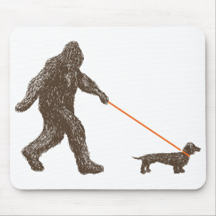 Sasquatchs bester Freund Mousepad