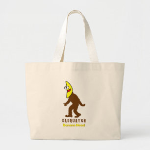 Sasquatsche Bananenkopf Jumbo Stoffbeutel