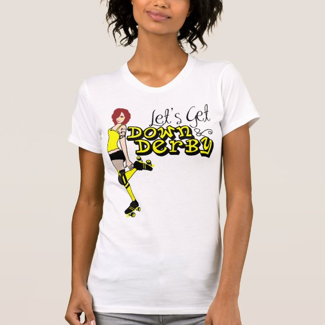 Sass E. Yellow Down & Derby T - Shirt (Vorderseite)