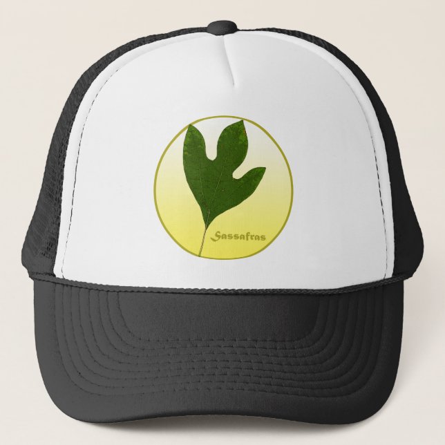 Sassafras Tree Truckerkappe (Vorderseite)