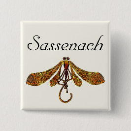 Sassenach Libelle Button