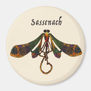 Sassenach Libelle Magnet