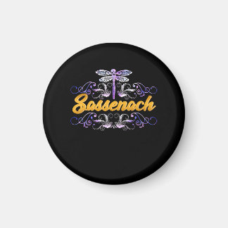 Sassenach-Outlander-Blauer Libelle Magnet