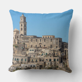 Sassi Di Matera-Stadt in Italien Kissen