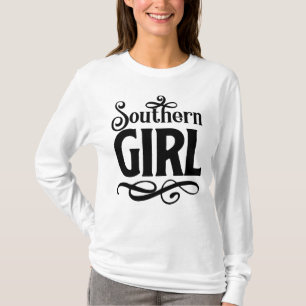 Sassige südliche Prinzessin Cowboy-Stiefel Redneck T-Shirt