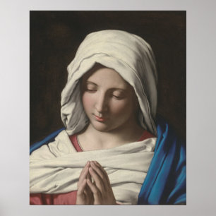 Sassoferrato - Madonna im Gebet Poster