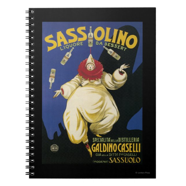 Sassolino Liquore da Dessert Notizblock (Vorderseite)
