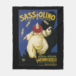 Sassolino Liquore DA Nachtisch fördernd Fleecedecke