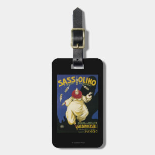 Sassolino Liquore DA Nachtisch fördernd Gepäckanhänger