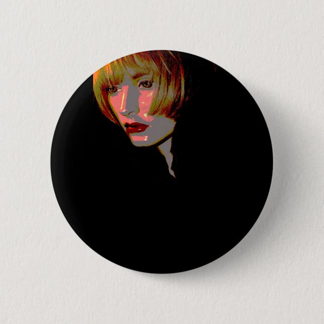 Sassoon-Frisur Button (Vorderseite)