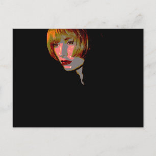 Sassoon-Frisur Postkarte