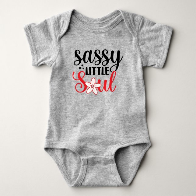 Sassy Baby Strampler (Vorderseite)