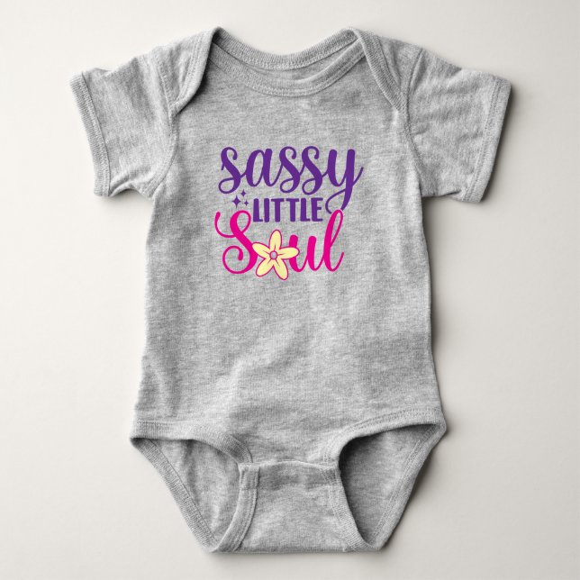 Sassy Baby Strampler (Vorderseite)