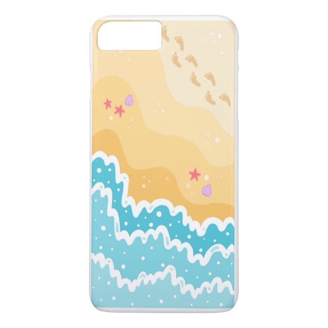 Sassy Beach Design coque iphone (Dos)