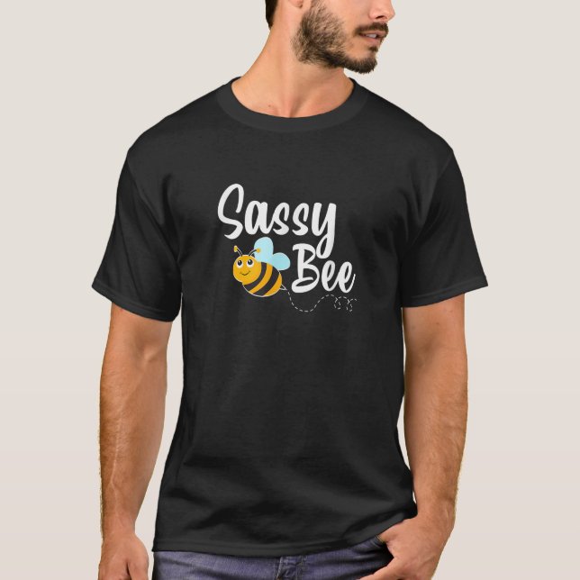 Sassy Bee Women's Funny Bumblebee Lover T-Shirt (Vorderseite)