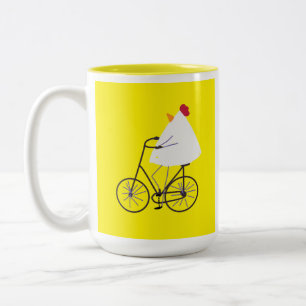 Sassy Biker Zweifarbige Tasse