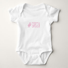 #SASSY Bodysuit Baby Strampler