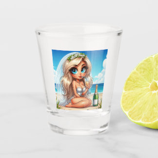 Sassy Bride Shot Glass Schnapsglas