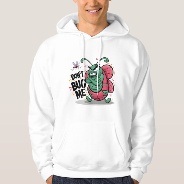 Sassy Bug: Graffiti-inspirierte Whimsikkunst Hoodie (Vorderseite)