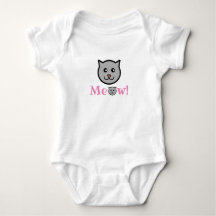 Sassy Cat Baby Bodysuit