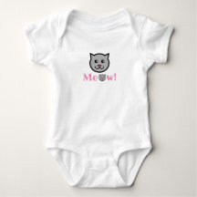 Sassy Cat Baby Bodysuit
