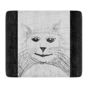 Sassy Cat Cat Cutting Board Schneidebrett