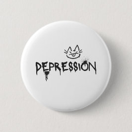 Sassy Cat_Depression Spraypaint Schriftart Button