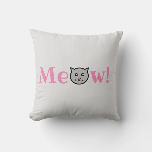 Sassy Cat Pillow Kissen (Vorderseite)