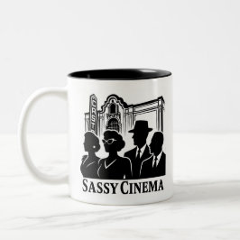 Sassy Cup - Drink the Sass Zweifarbige Tasse