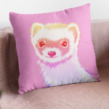 Sassy Ferret in Regenbogenfarben