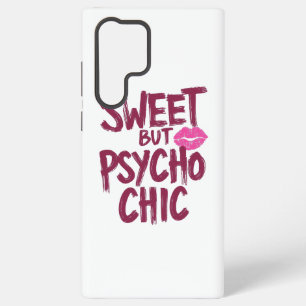 Sassy Girly Humor mit rosa Lippen Samsung Galaxy Hülle