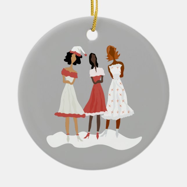 Sassy Holiday Too Ornament (Vorne)