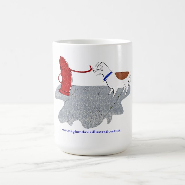 Sassy Hydrant-Tasse Kaffeetasse (Mittel)