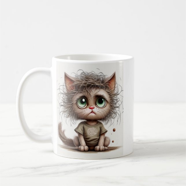 Sassy Kitten Kaffeetasse (Links)