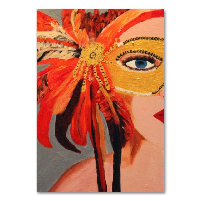 SASSY LADY TISCHNUMMER (Vorderseite)