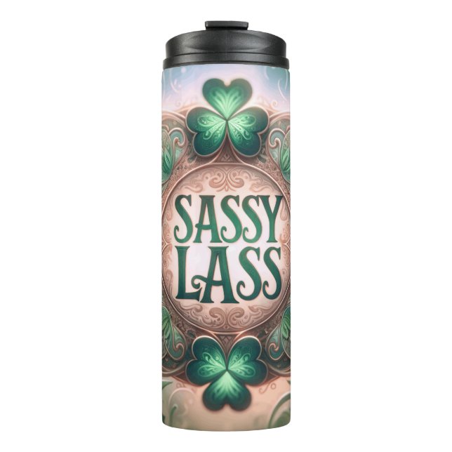 Sassy Lass Thermosbecher (Vorderseite)