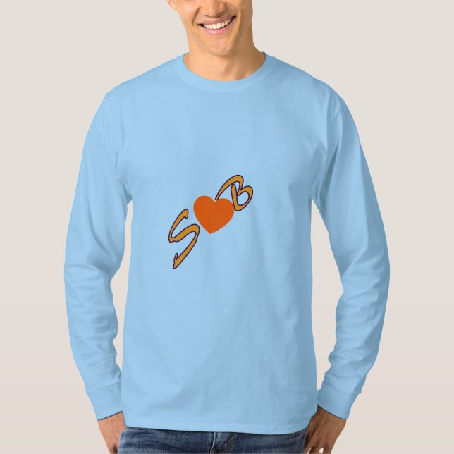 Sassy Liebe Vibes | Komfortabler Sweat-T - Shirt (Vorderseite)