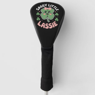 Sassy Little Lassie Lustiger St. Patrick's Day Golf Headcover