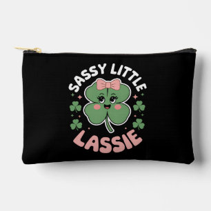 Sassy Little Lassie Lustiger St. Patrick's Day Zubehörtasche