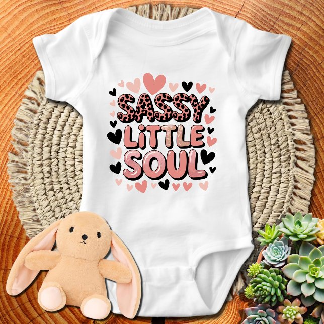 Sassy Little Soul - Niedlich und zuversichtlich Baby Strampler (Von Creator hochgeladen)