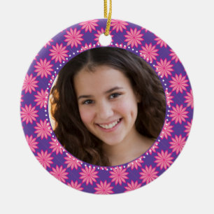Sassy Mädchen-Foto-Verzierung Keramikornament