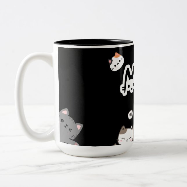 Sassy Meow Mug – Purrfect for Cat Moms (Gauche)