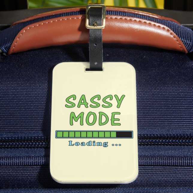 Sassy Mode Loading … Gepäckanhänger (Vorderseite Insitu 2)