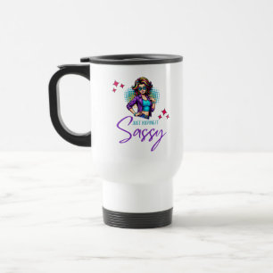 Sassy Neon-Diva Reisebecher