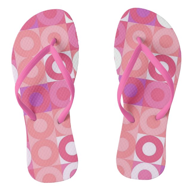 Sassy Pink Flip Flops (Fußbett)
