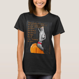 Sassy Pinup Witch Halloween Meme Joke Goth T - Shi T-Shirt