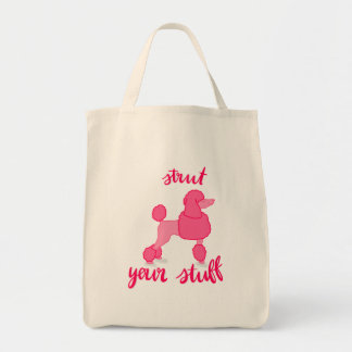 Sassy Poodle Tote Bag Tragetasche
