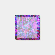 Sassy Psychedelic Lila, Pink & Blue Gefärbte Krawa